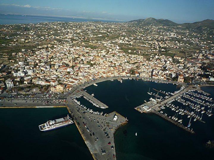 aegina main port air