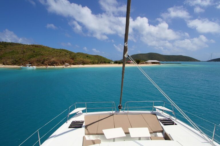 BVI Catamaran Sailing